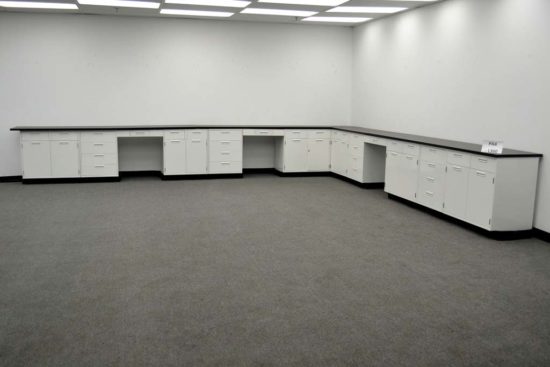 35' Hamilton Base Laboratory Cabinets w/ Tops (pa4-L360)