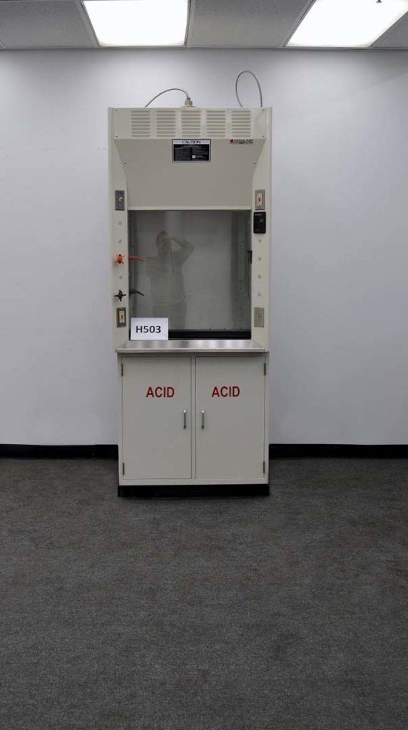 3' Kewaunee Fume Hood (H503) NLS