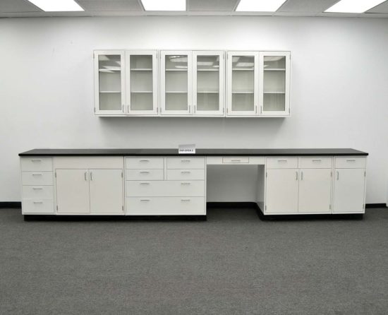 Cabinet and wall unit display white