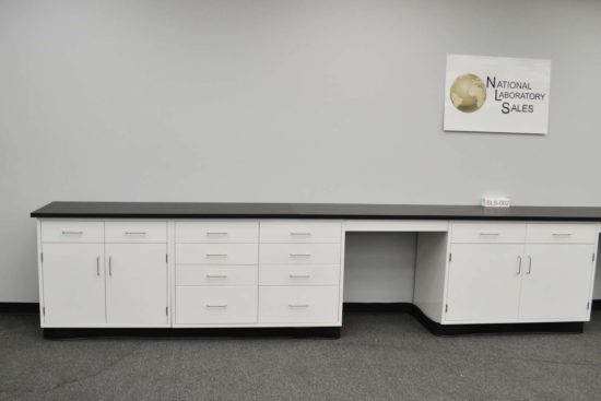 Lab cabinets w desk