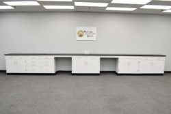 24' Laboratory Cabinets w/ Desks