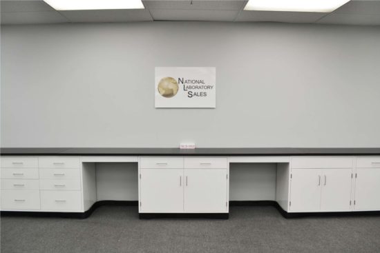 NLS Lab Cabinets with desks