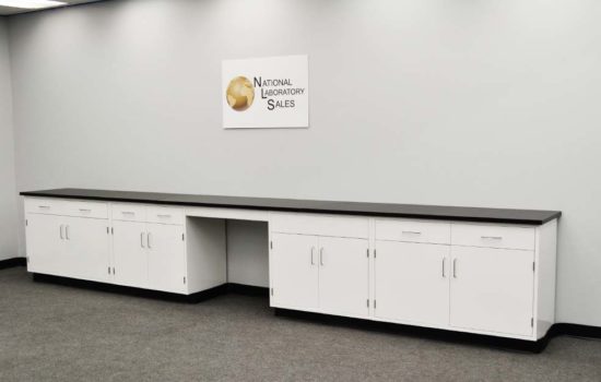 View 3 17′ NLS Cabinets w/ Desk