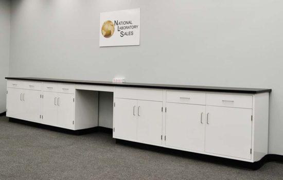 Front 17′ NLS Cabinets w/ Desk