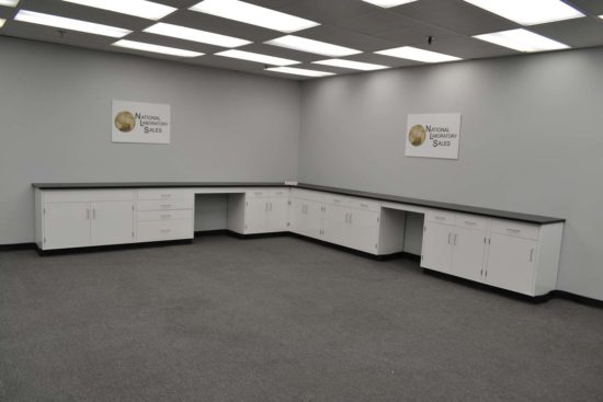 Lab Cabinets on display