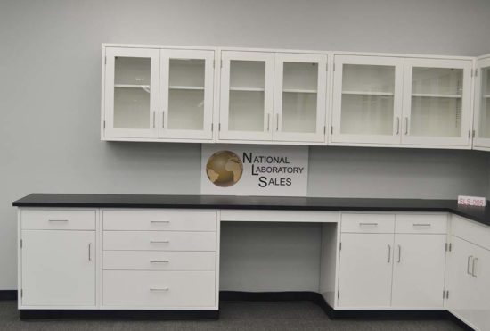 Lab cabinet display