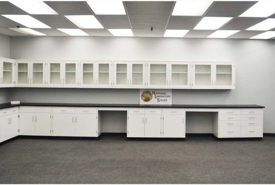 39' Laboratory Cabinets w/ 32' Wall Units NLS