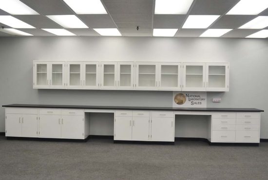 Cabinets w/ 19' Wall Units