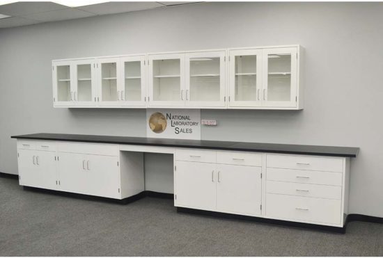 Cabinets w/ 13' Wall Units