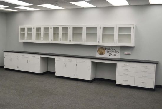 Lab Cabinets w/ 19' Wall Units
