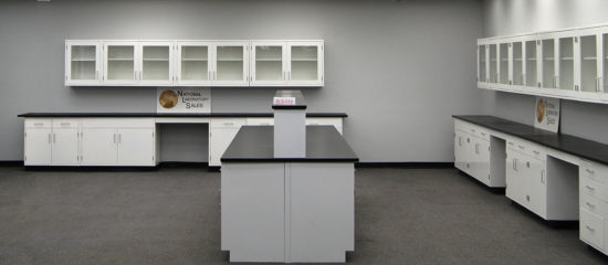 Fisher American Laboratory Island w/ Center Shelf