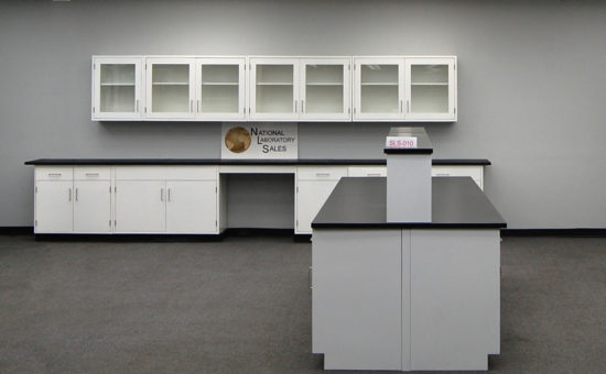 Fisher American Laboratory Island w/ Center Shelf