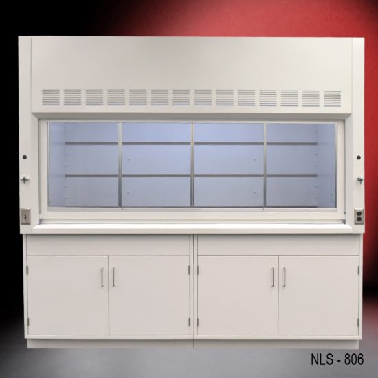 8' Fisher American Fume Hood NLS 806 Front