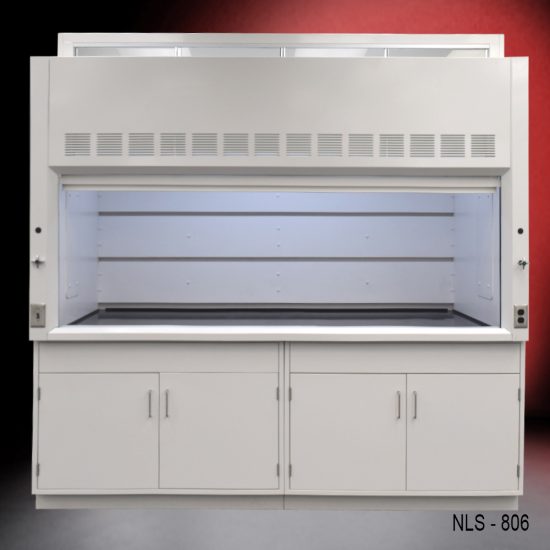 Front of 8' Fisher American Fume Hood