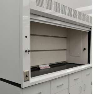 how to ergonomically use a fume hood