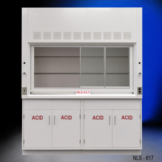 4' Chemical Fume Hood w/Flammable Base Cabinet (NLS-407)