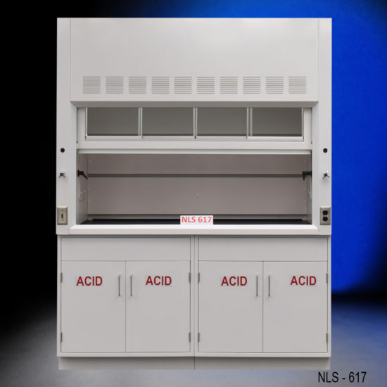 4' Chemical Fume Hood w/Flammable Base Cabinet (NLS-407)