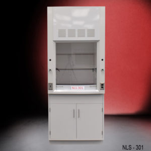 NLS 301 Front View of Fume Hood
