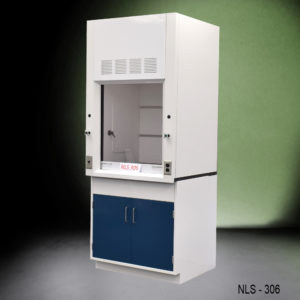 NLS 306 Fume Hood Angled View