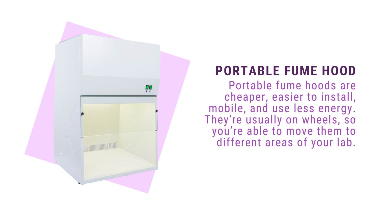 Different Types Of Fume Hoods National Laboratory Sales