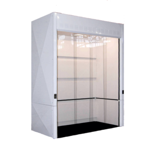 walk-in fume hood