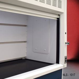 Inside Right 10' Fisher American Fume Hood w/ Flammable Storage Cabinets